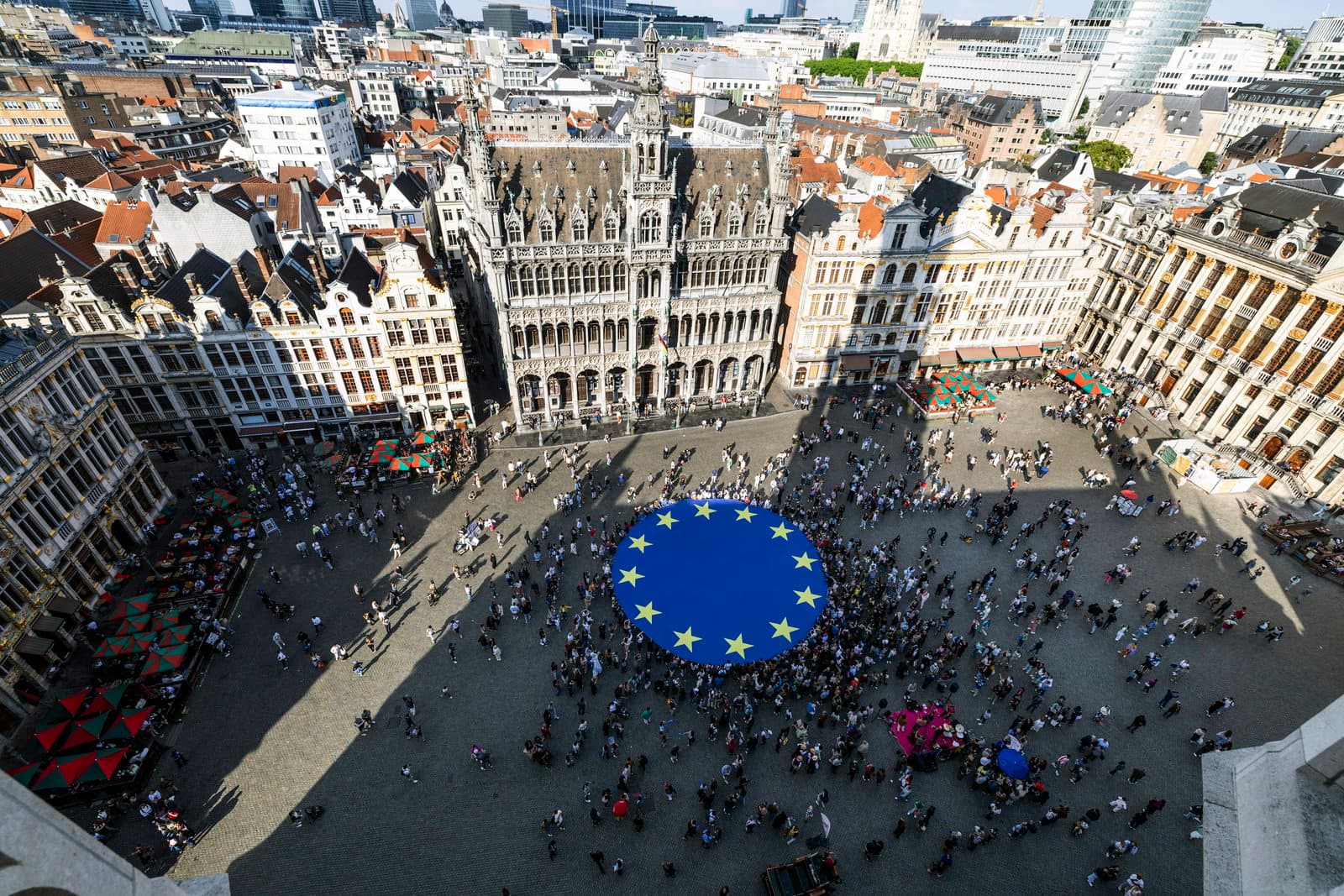 Kaart van het netwerk van Salp met onafhankelijke Europese merken in EU-lidstaten
